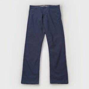 Western Rise Men's Nylon Blend 36x30 Navy Blue Tech Golf‎ Pants Athletic